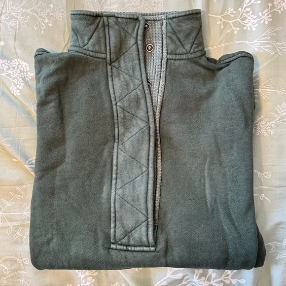 Aerie (Getaway Quarter Snap) sweatshirt - Picture 2 of 5